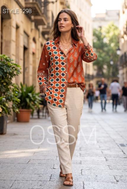 Ossm style 1298 kurti tops wholesale in bangalore